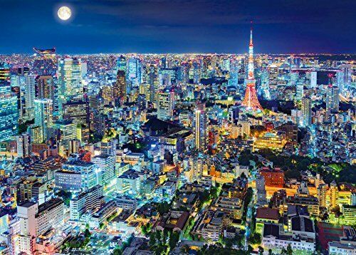 Epoch 2000 Piece Jigsaw Puzzle Sparkling Tokyo Night - Tokyo Super Small Piece - Japan Figure