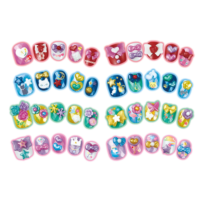Epoch Aqua Sparkling Nail Tip Set Aq-N07 - Premium Quality- Japan Figure Store - #1 Bring To You The Best Japanese Goods