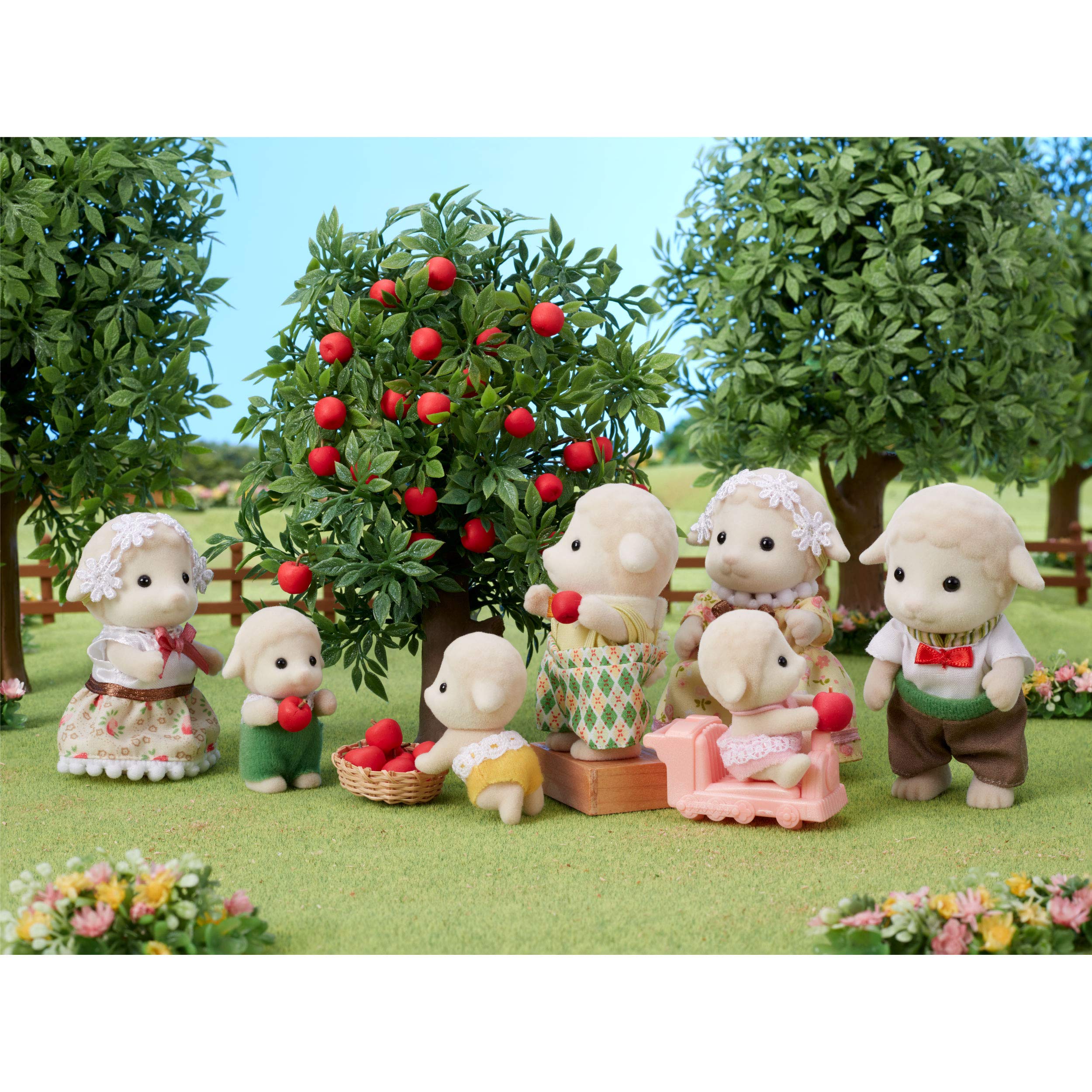 Epoch Sylvanian FS-42 Sheep Family Doll- Japan Figure Store - #1 Bring To You The Best Japanese Goods