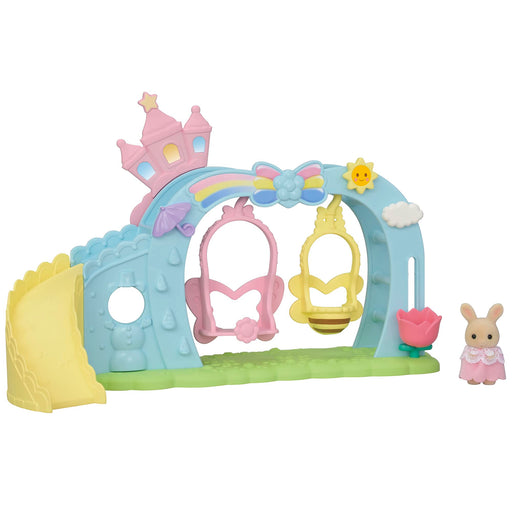 Epoch Sylvanian Families Playset S-71 St Mark Certified Ages 3+ Dollhouse Swing Set- Japan Figure Store - #1 Bring To You The Best Japanese Goods