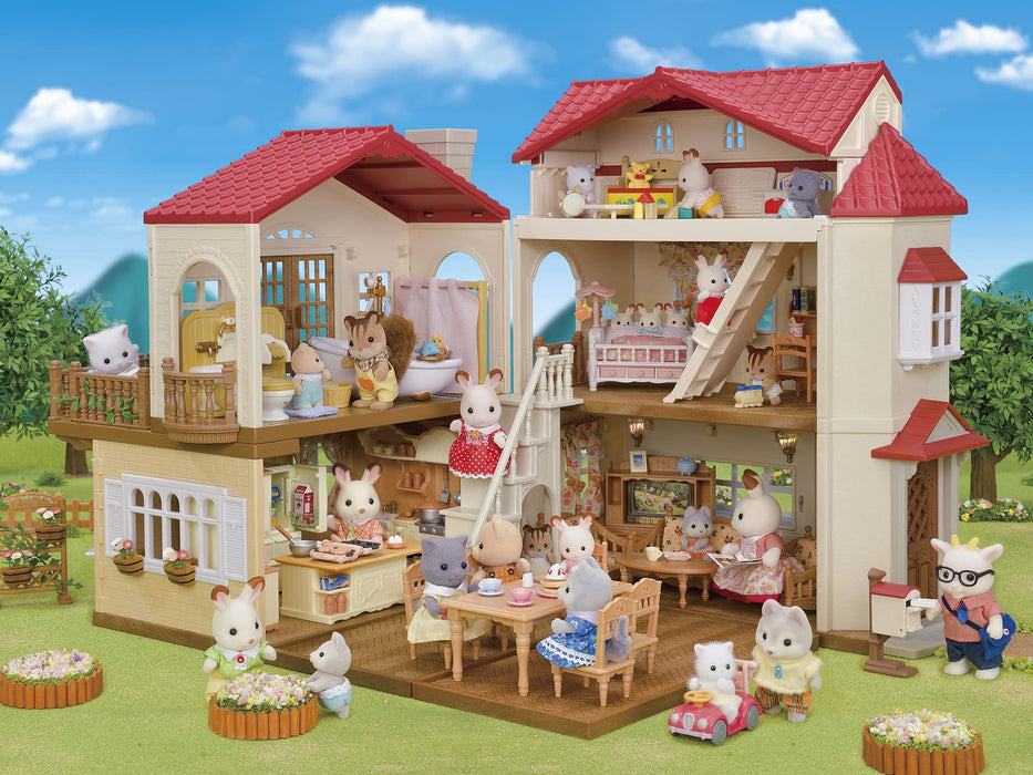 Epoch Sylvanian Families Big Red Roof House Her51- Japan Figure Store - #1 Bring To You The Best Japanese Goods