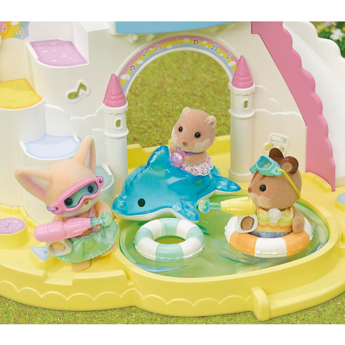 Epoch Sylvanian Families Friendship Water Play Set S-75 Toy Dollhouse for 3+ Years- Japan Figure Store - #1 Bring To You The Best Japanese Goods