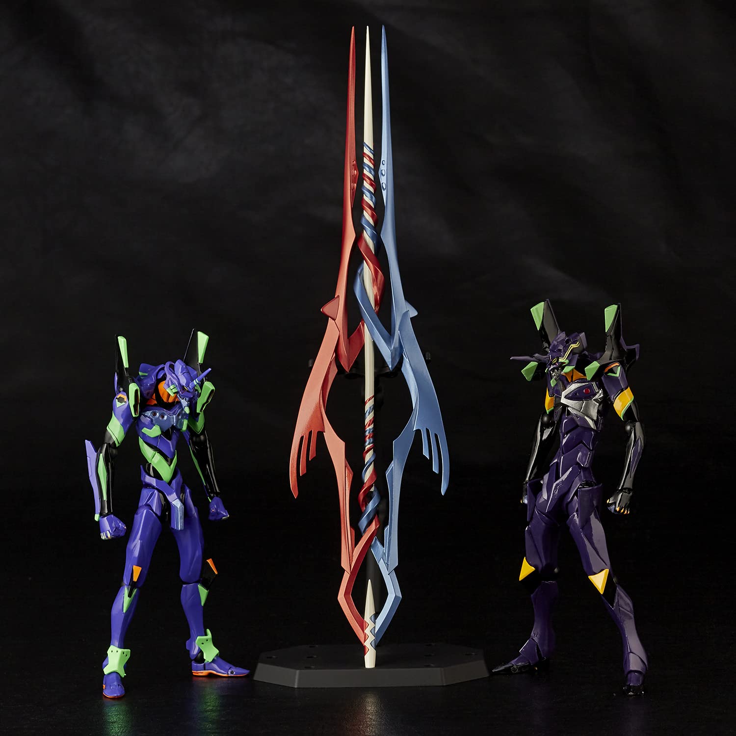 KAIYODO Evangelion Evolution Evangelion Unit-01 & Evangelion Unit-13 And Spear Of Gaius Figure- Japan Figure Store - #1 Bring To You The Best Japanese Goods
