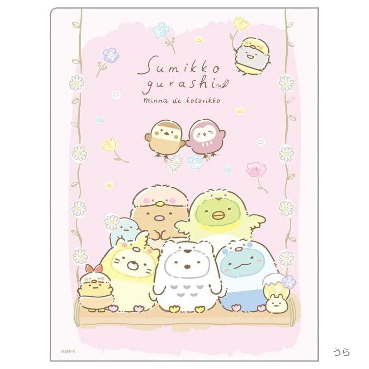 Fa04803 Sumikko Gurashi Clear Holder (10 Pockets)- Japan Figure Store - #1 Bring To You The Best Japanese Goods