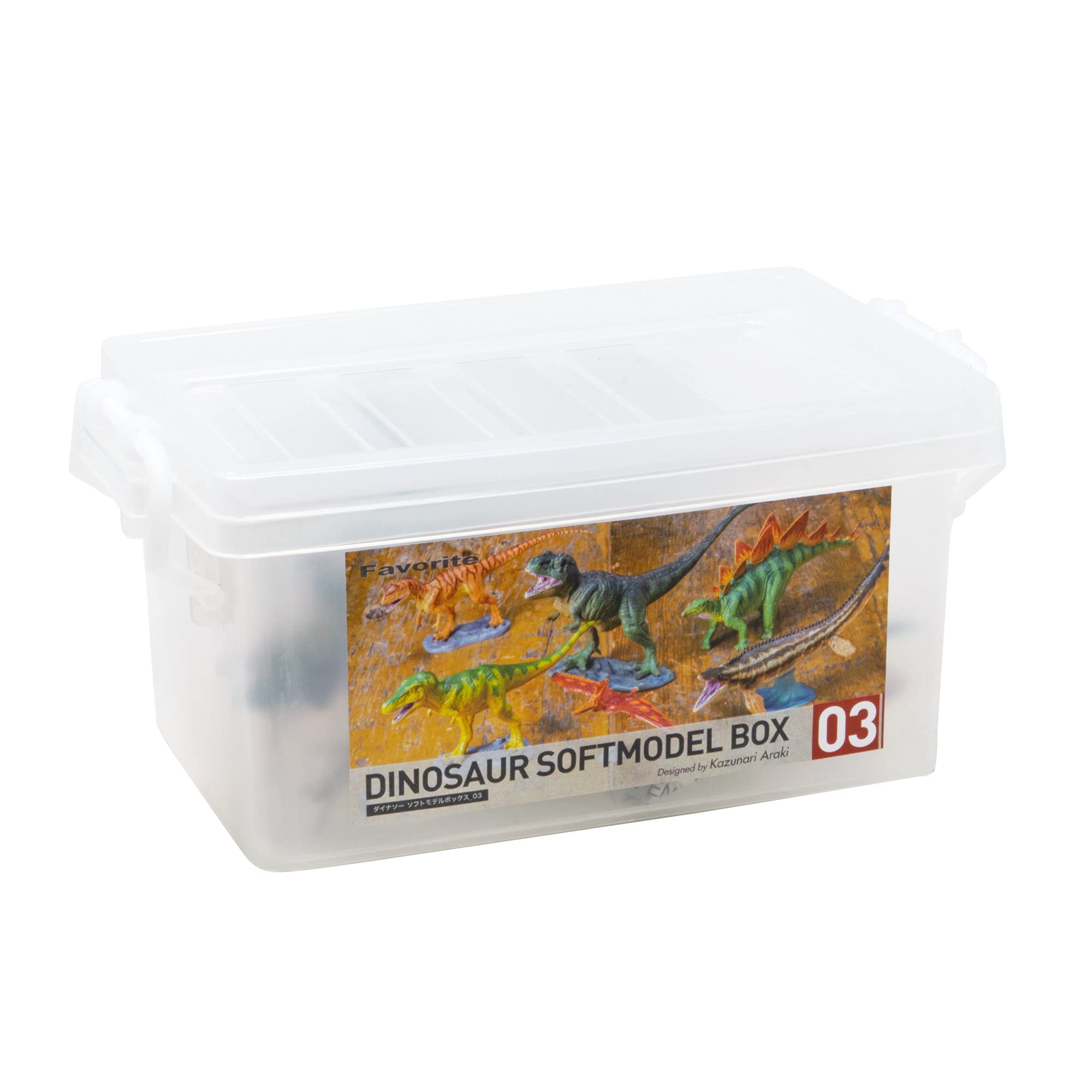 Favorite Fdw-106 Dinosaur Soft Model Box_03- Japan Figure Store - #1 Bring To You The Best Japanese Goods