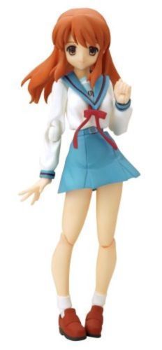 Figma 006 The Melancholy Of Suzumiya Haruhi Mikuru Asahina School Uniform Ver. - Japan Figure