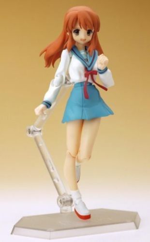 Figma 006 The Melancholy Of Suzumiya Haruhi Mikuru Asahina School Uniform Ver.- Japan Figure Store - #1 Bring To You The Best Japanese Goods