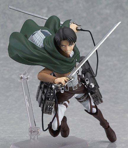 Figma 213 Attack On Titan Levi Figure Max Factory- Japan Figure Store - #1 Bring To You The Best Japanese Goods