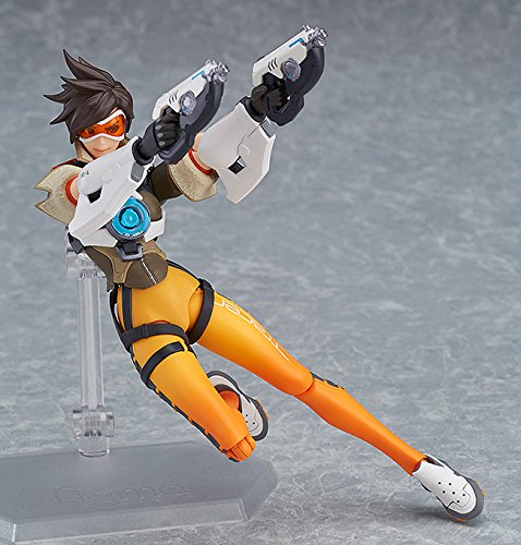 Figma Overwatch Tracer Non-Scale Abs Pvc Painted Action Figure- Japan Figure Store - #1 Bring To You The Best Japanese Goods
