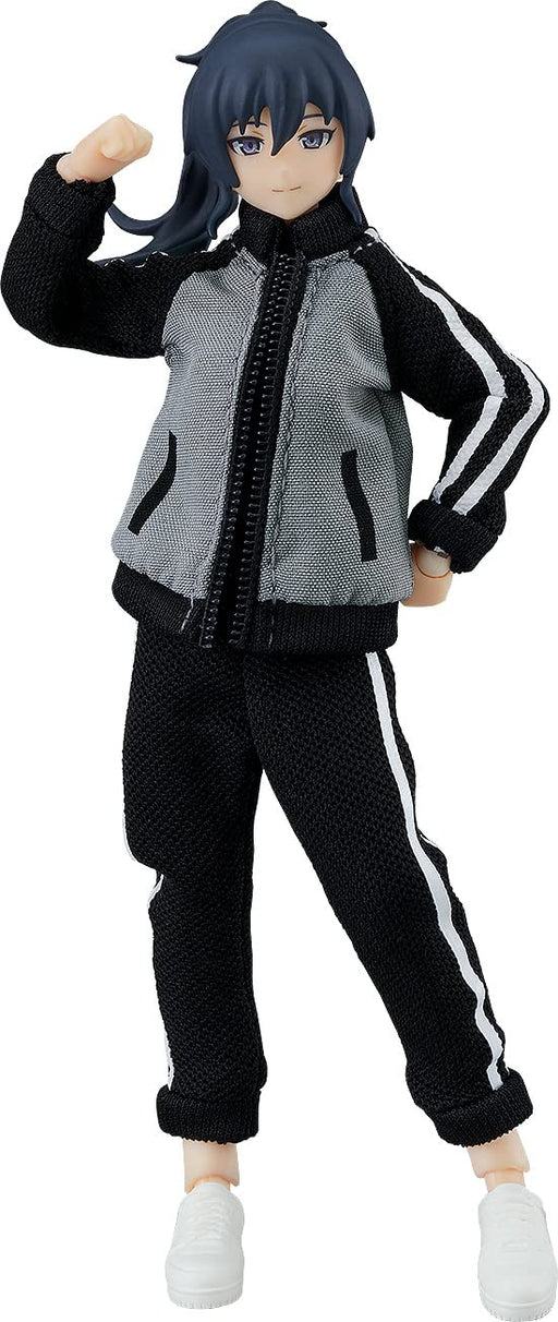 Max Factory Japan Figma Styles Female Body Makoto With Jersey Setup & Skirt Coordination Non-Scale Figure- Japan Figure Store - #1 Bring To You The Best Japanese Goods