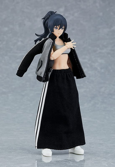 Max Factory Japan Figma Styles Female Body Makoto With Jersey Setup & Skirt Coordination Non-Scale Figure- Japan Figure Store - #1 Bring To You The Best Japanese Goods