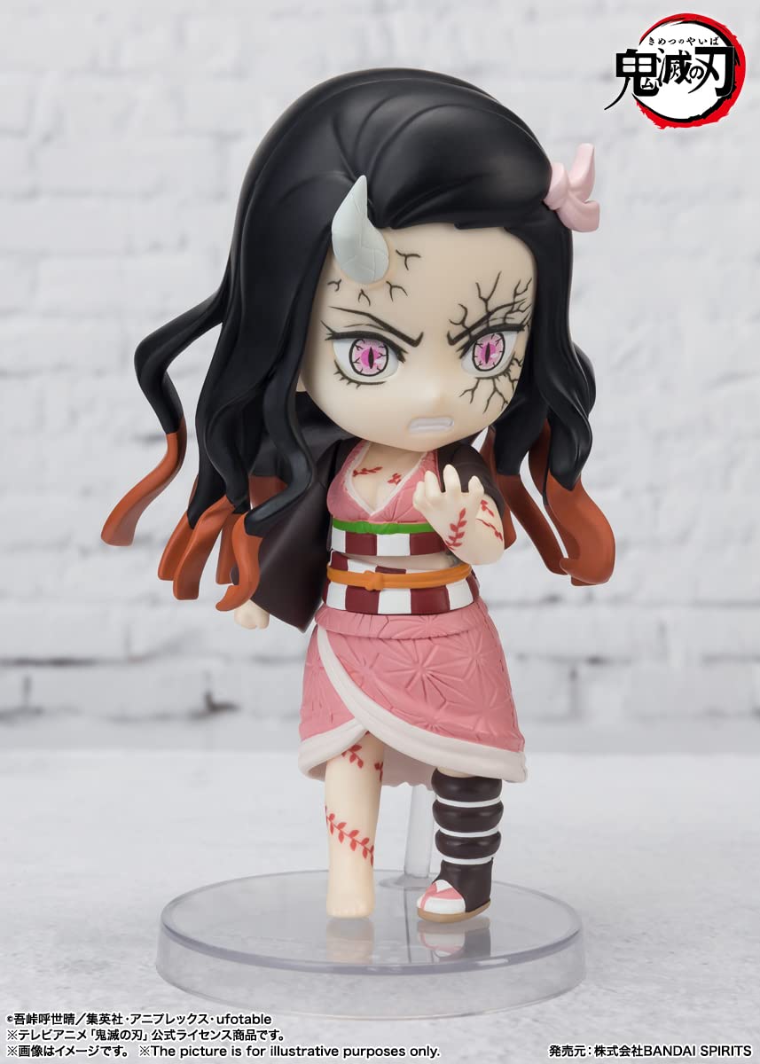 Figuarts Mini Devil&S Blade Nezuko Kamado Demonization Progress About 90Mm Pvc Abs Painted Movable Figure- Japan Figure Store - #1 Bring To You The Best Japanese Goods
