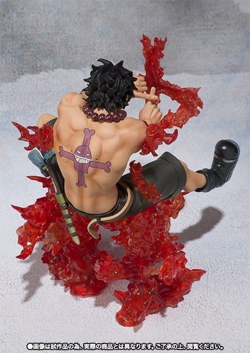 Figuarts Zero One Piece Portgas D Ace Battle Ver Crossfire Pvc Figure Bandai- Japan Figure Store - #1 Bring To You The Best Japanese Goods