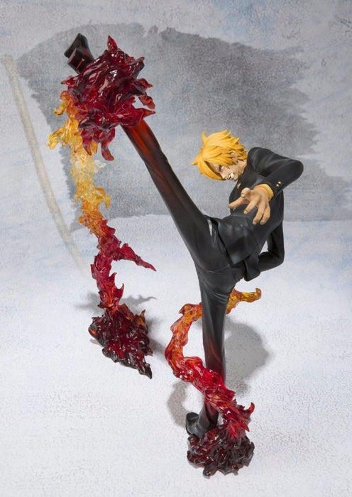 Figuarts Zero One Piece Sanji Battle Ver Diable Jambe Flambage Shot Pvc Bandai- Japan Figure Store - #1 Bring To You The Best Japanese Goods