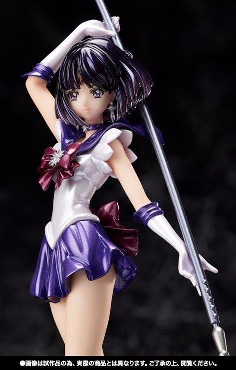 Figuarts Zero Sailor Moon Crystal Sailor Saturn Pvc Figure Bandai- Japan Figure Store - #1 Bring To You The Best Japanese Goods