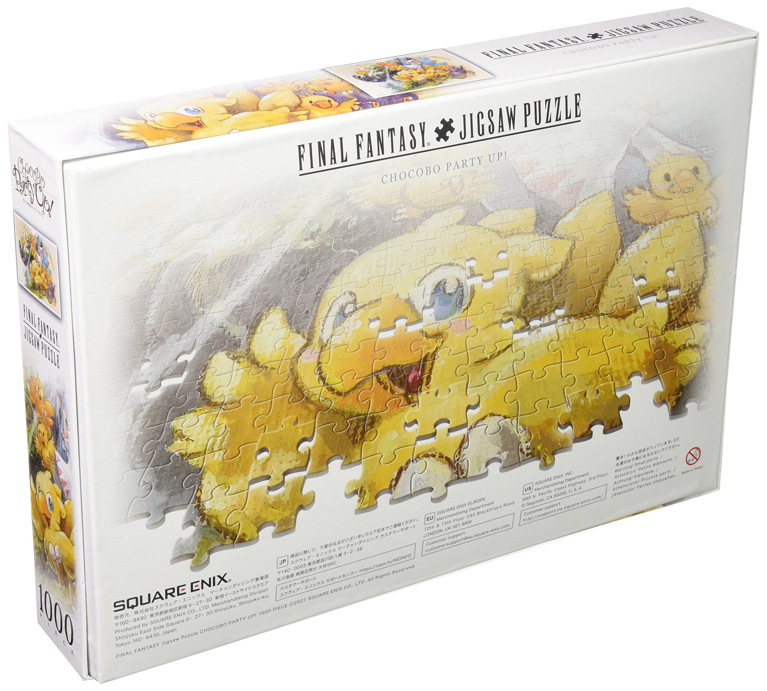 Square Enix Final Fantasy Chocobo Party 1000pc Jigsaw Puzzle- Japan Figure Store - #1 Bring To You The Best Japanese Goods