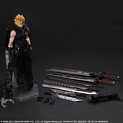 Final Fantasy Vii Advent Children Play Arts Kai Cloud Strife Figure- Japan Figure Store - #1 Bring To You The Best Japanese Goods