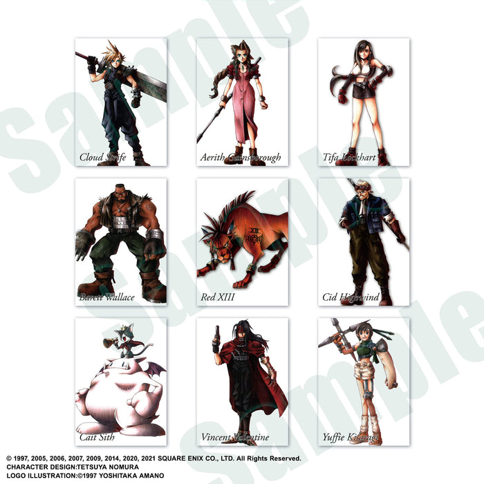 Square Enix FFVII Anniversary Art Museum Digital Card+ (Box)- Japan Figure Store - #1 Bring To You The Best Japanese Goods