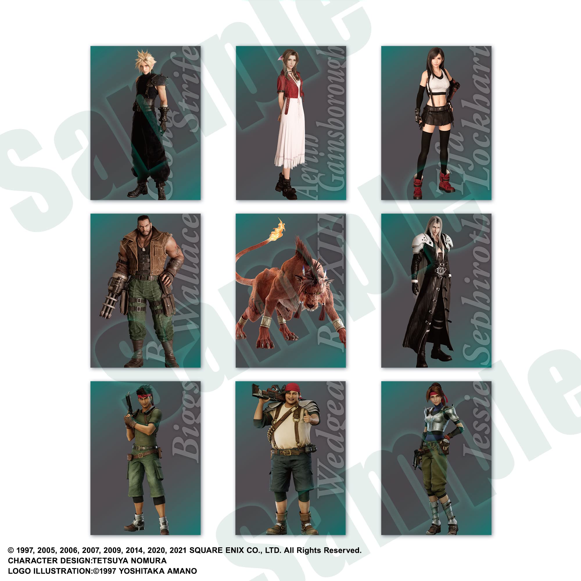 Square Enix FFVII Anniversary Art Museum Digital Card+ (Box)- Japan Figure Store - #1 Bring To You The Best Japanese Goods