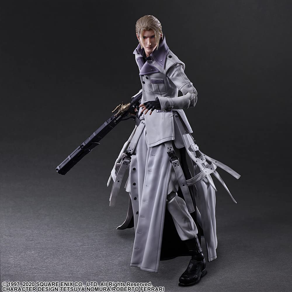 Square Enix Final Fantasy VII Remake Play Arts Kai Rufus Shinra Japan Toy Figure Made From Pvc- Japan Figure Store - #1 Bring To You The Best Japanese Goods