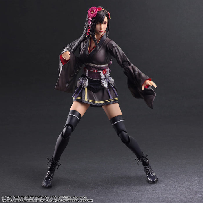 Final Fantasy Vii Remake Play Arts Kai Tifa Lockhart Exotic Dress Ver. Pvc Pre-Painted Action Figure- Japan Figure Store - #1 Bring To You The Best Japanese Goods