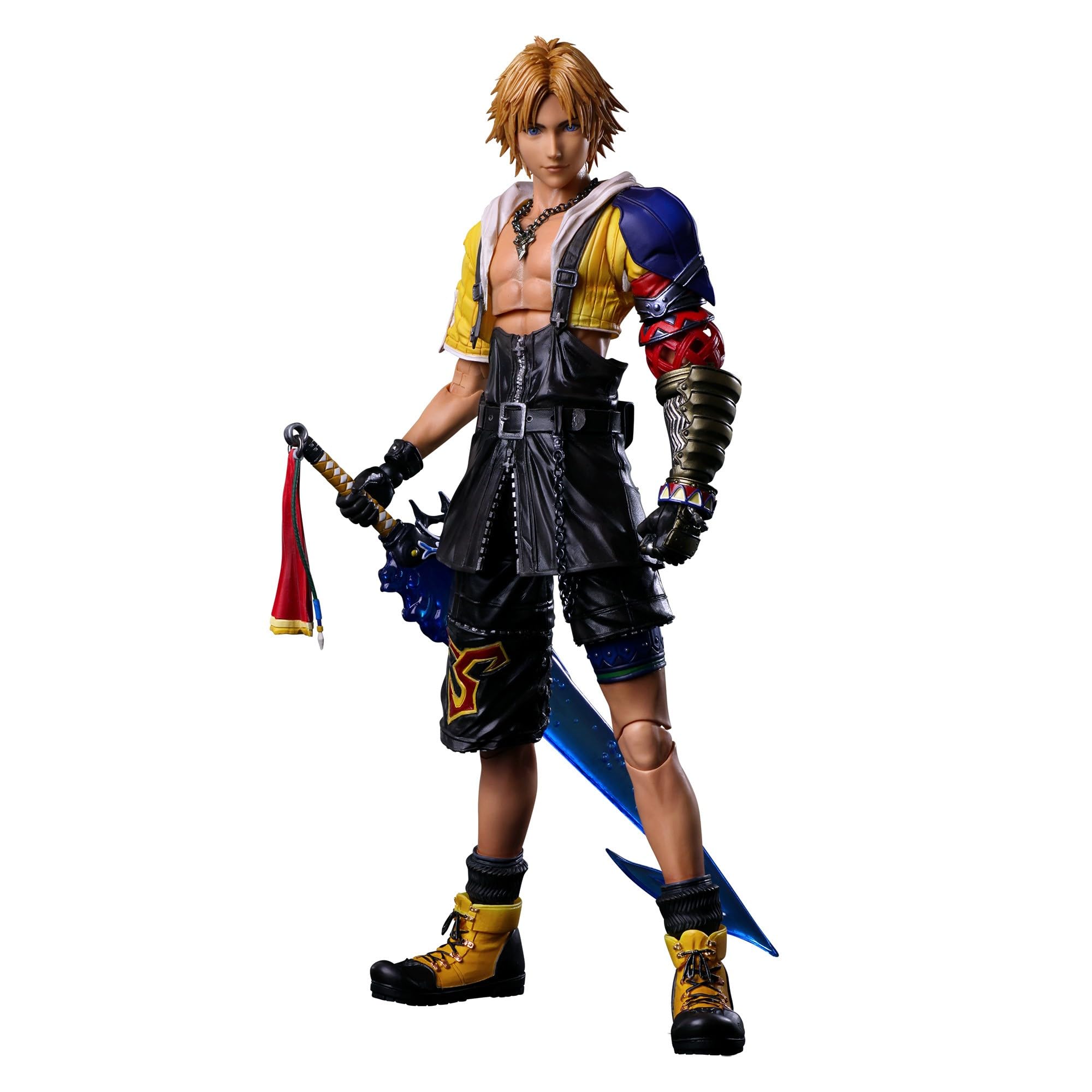 Square Enix Final Fantasy X Play Arts Kai Tida Pvc Pre-Painted Movable Figure Japan- Japan Figure Store - #1 Bring To You The Best Japanese Goods