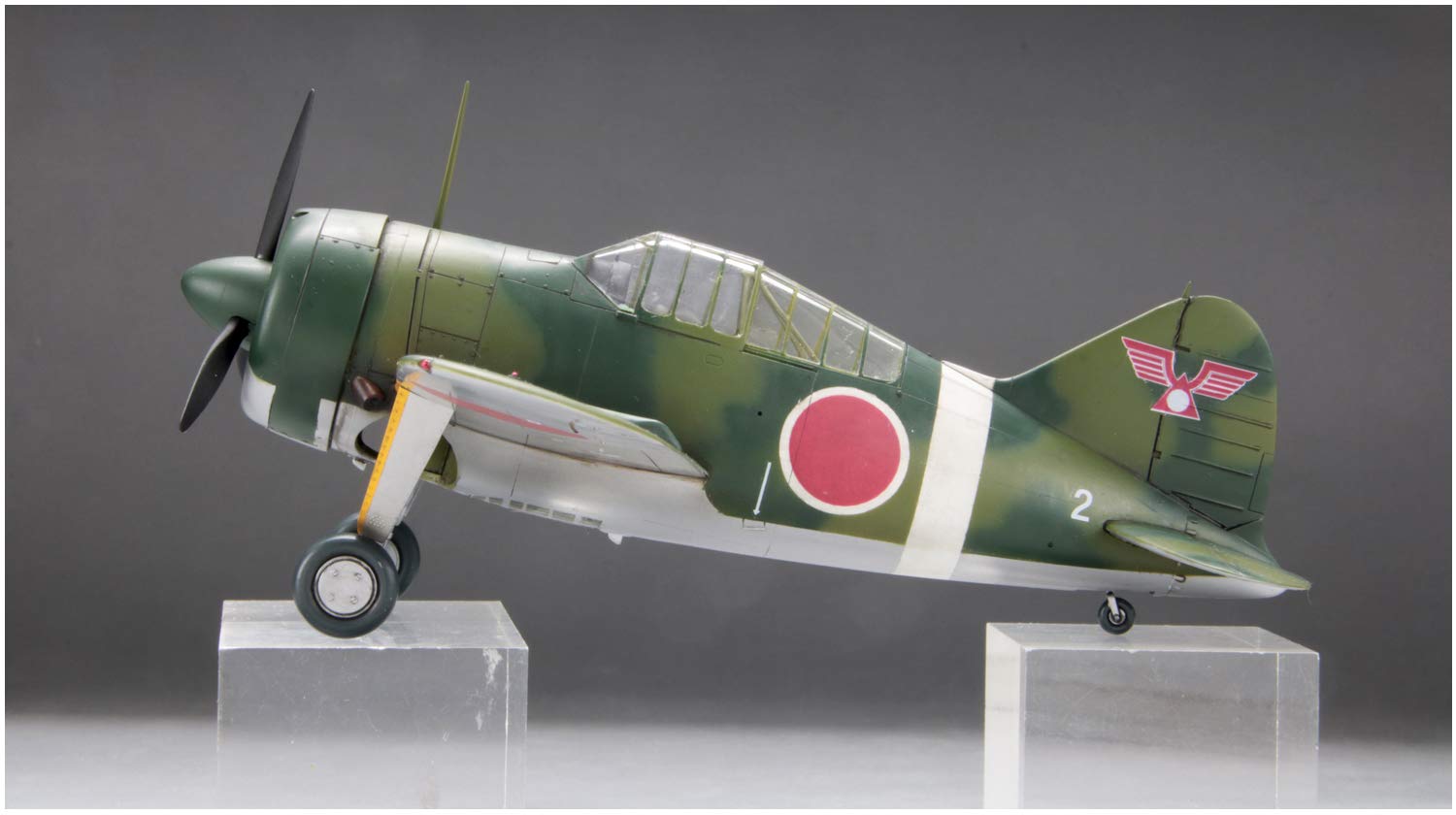 FINE MOLDS 1/48 Ija B-339 Buffalo With Maintenance Scene Set 1 Plastic Model- Japan Figure Store - #1 Bring To You The Best Japanese Goods