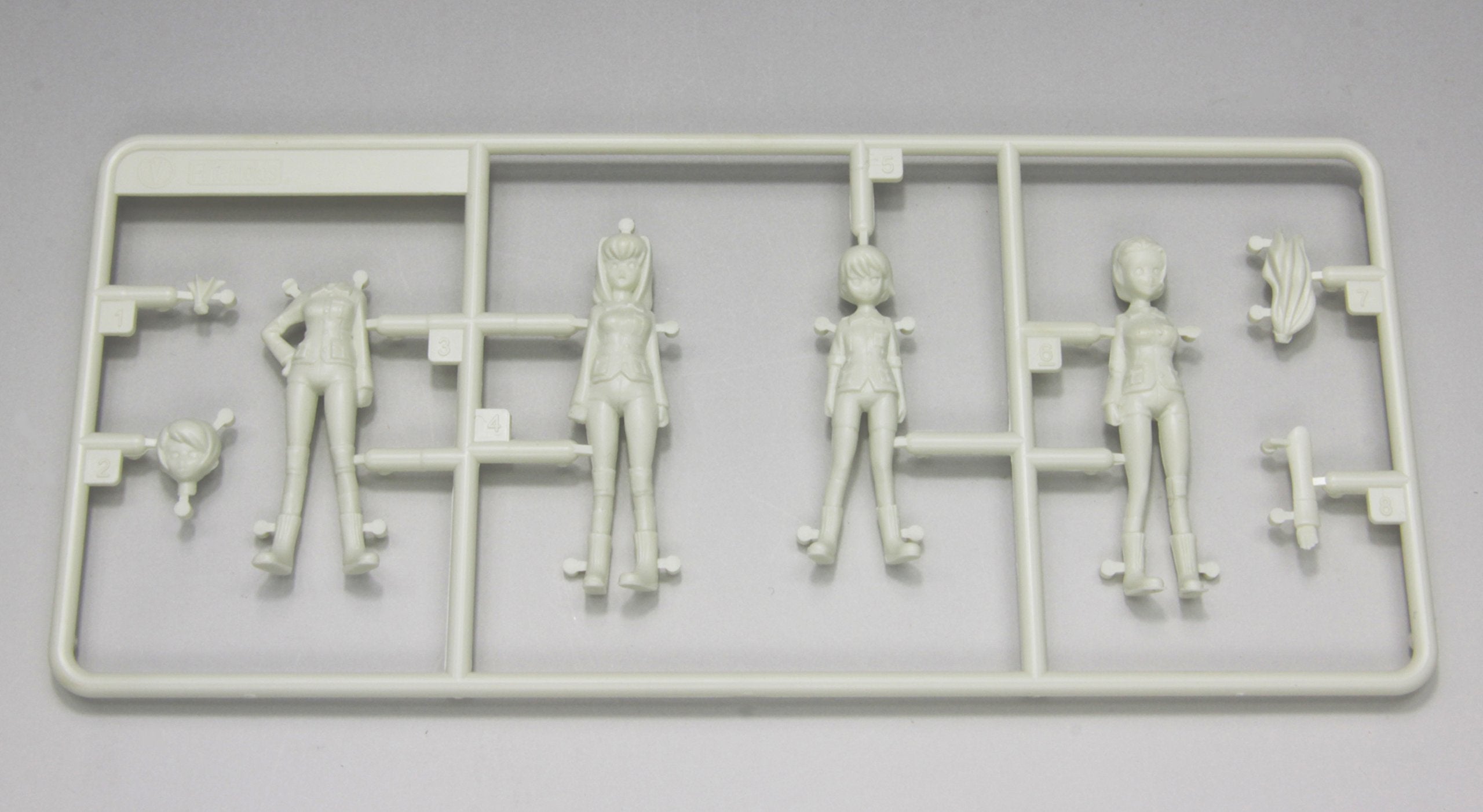 FINE MOLDS 41105 Girls & Panzer Der Film Ahiru-San Team Figure Set 1/35 Scale Kit- Japan Figure Store - #1 Bring To You The Best Japanese Goods