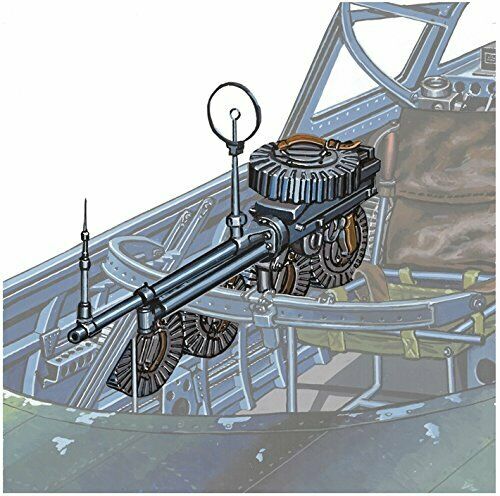 Fine Molds Nc11 1/48 Type 92 7.7m Machine Gun Lewis Gun Plastic Model Kit- Japan Figure Store - #1 Bring To You The Best Japanese Goods