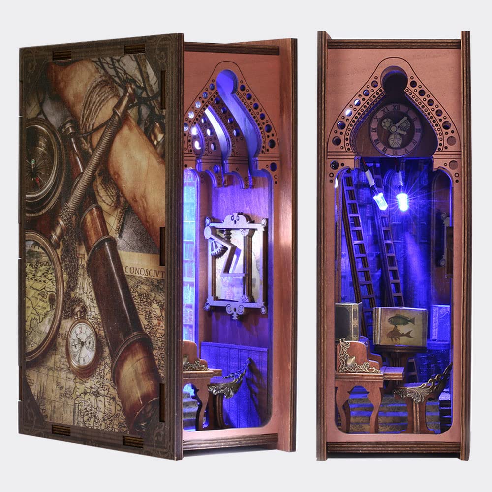 Fsolis Praying In Church 3D Wooden Puzzle Booknook Wooden Model Scene- Japan Figure Store - #1 Bring To You The Best Japanese Goods