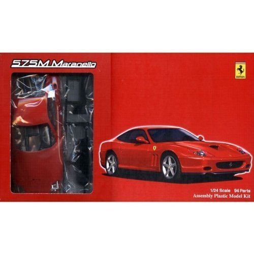 Fujimi Fr-02 Ferrari 575M Maranello With Grade-Up Parts 1/24 Japanese Scale Model- Japan Figure Store - #1 Bring To You The Best Japanese Goods