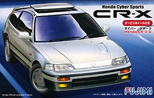 FUJIMI Inch Up 1/24 No.140 Honda Cyber Sports Cr-X Plastic Model- Japan Figure Store - #1 Bring To You The Best Japanese Goods
