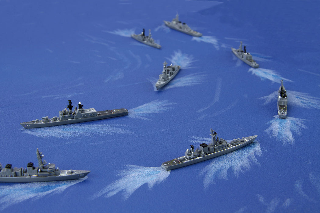 Fujimi Model 1/3000 Collectable Warship Series No.34 Ex-1 Maritime Self-Defense Force 1St Escort Group (1998 (With Ship-Mounted Helicopter) Warship-34Ex-1- Japan Figure Store - #1 Bring To You The Best Japanese Goods