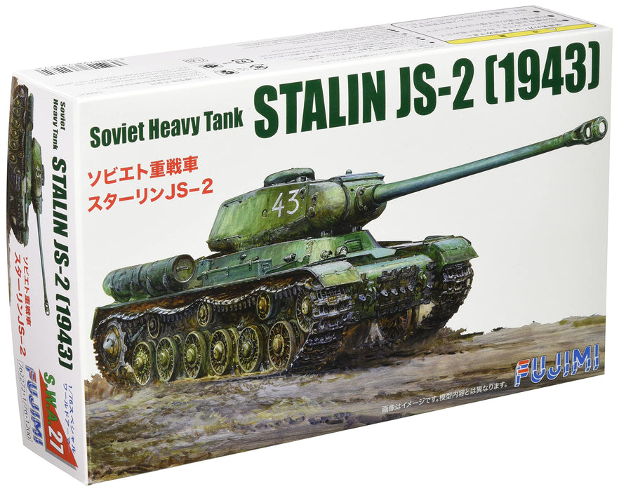 FUJIMI Swa27 Special World Armor Soviet Heavy Tank Stalin Js-2 1943 1/76 Scale Kit- Japan Figure Store - #1 Bring To You The Best Japanese Goods