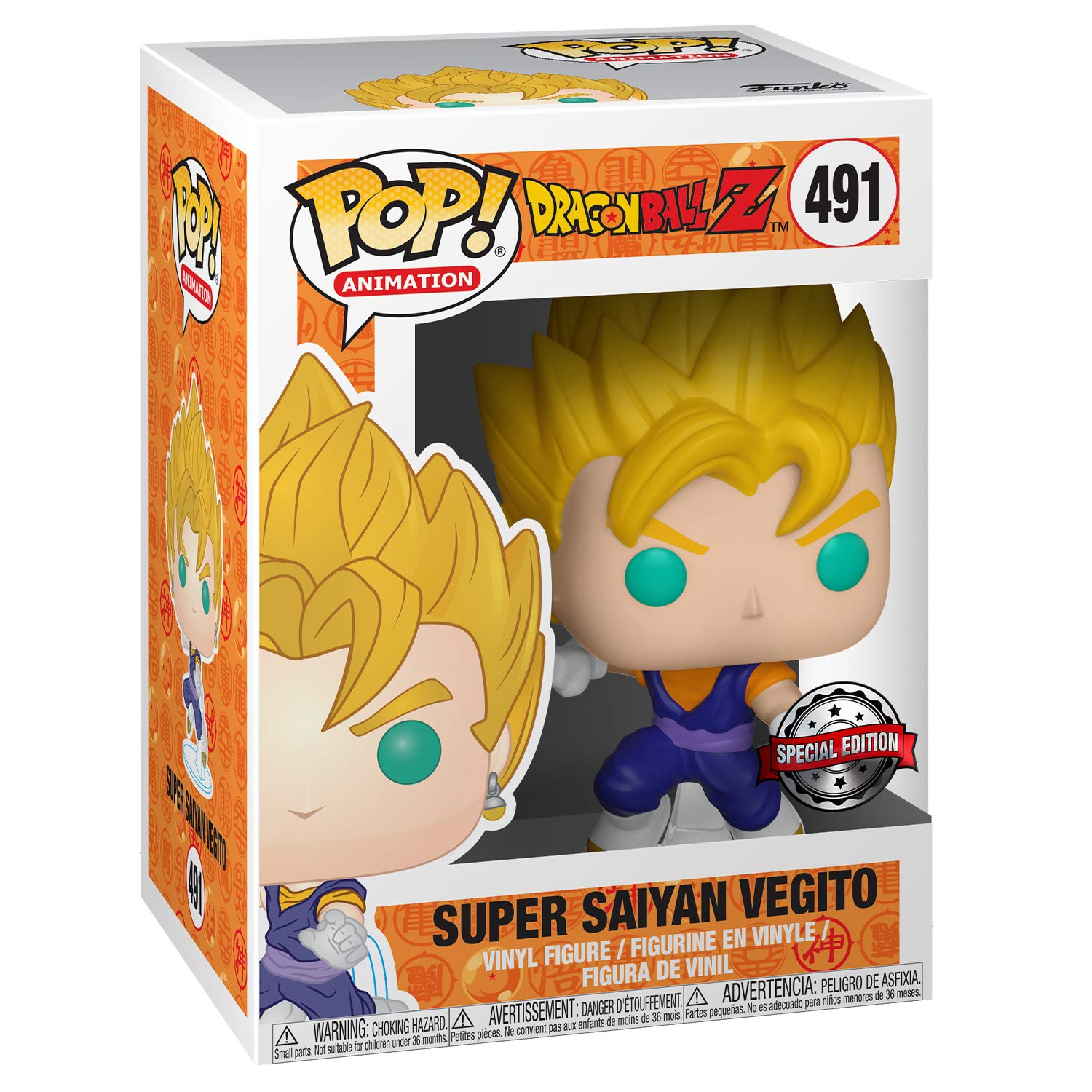 BANDAI Funko Pop! Animation Dragon Ball Z Super Saiyan Vegito Figure- Japan Figure Store - #1 Bring To You The Best Japanese Goods