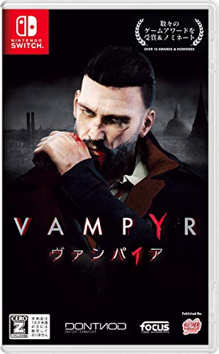 Game Source Entertainment Vampyr Nintendo Switch - New Japan Figure 4580694041146
