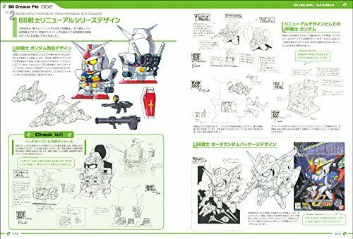 Genkosha Sd Gundam Design Works Art Book- Japan Figure Store - #1 Bring To You The Best Japanese Goods