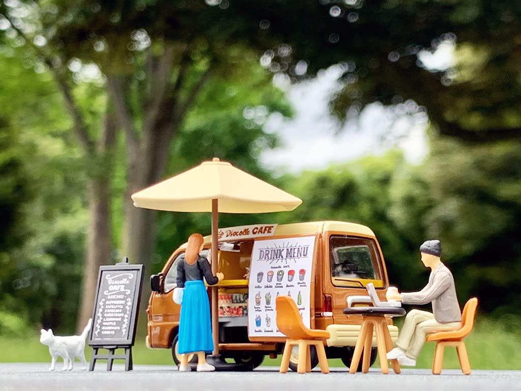 Tomytec Geocolle 64 Mini Car Set 1/64 Scale Diecast Partially-Assembled Dolls & Cafe Accessories- Japan Figure Store - #1 Bring To You The Best Japanese Goods