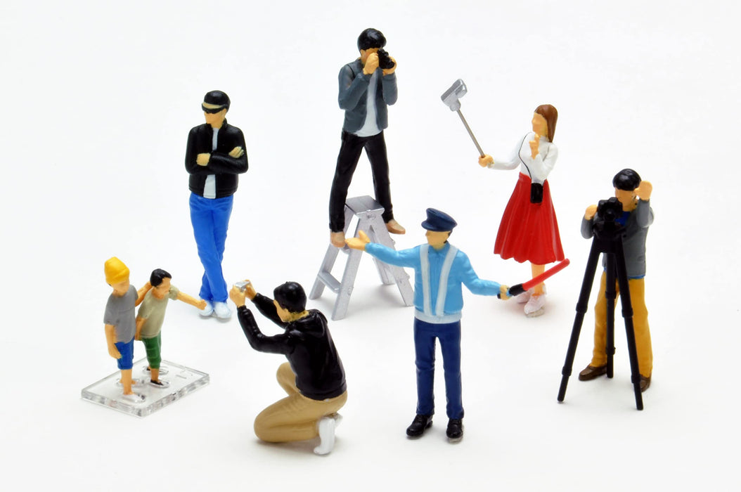 Tomytec Geocolle 64 1/64 Car Snap 10A Event Doll Set Partially Assembled Accessories 312307- Japan Figure Store - #1 Bring To You The Best Japanese Goods