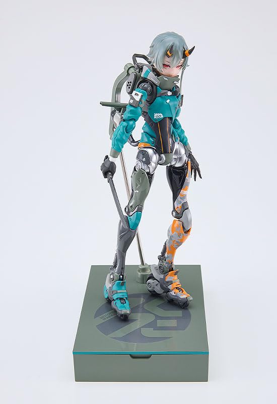 Max Factory Ssx 155 Girl Cyborg Runner Plastic Die-Cast Figure- Japan Figure Store - #1 Bring To You The Best Japanese Goods