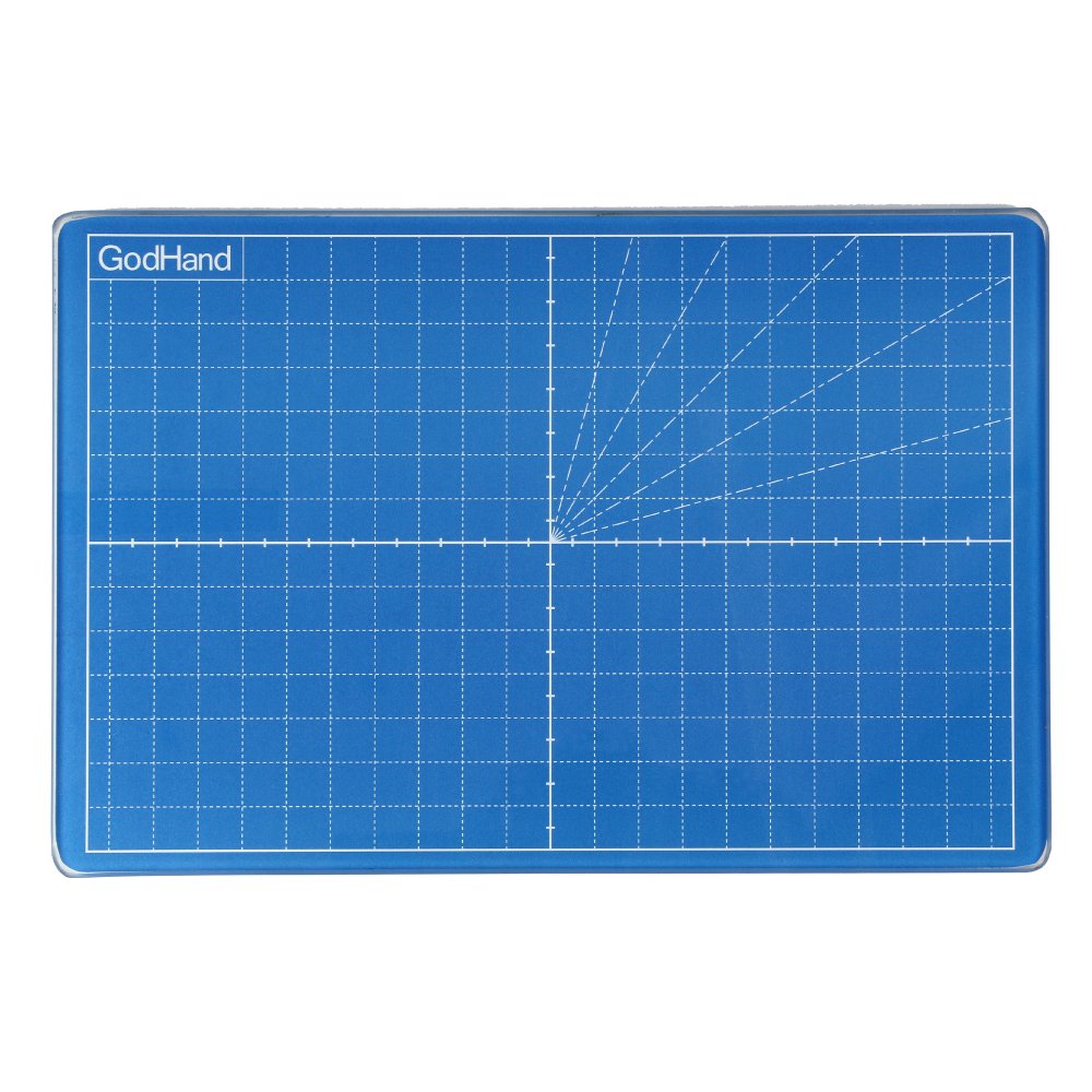 GOD HAND Gh-Gcm-B5-B Glass Cutter Mat Blue Hobby Tools- Japan Figure Store - #1 Bring To You The Best Japanese Goods