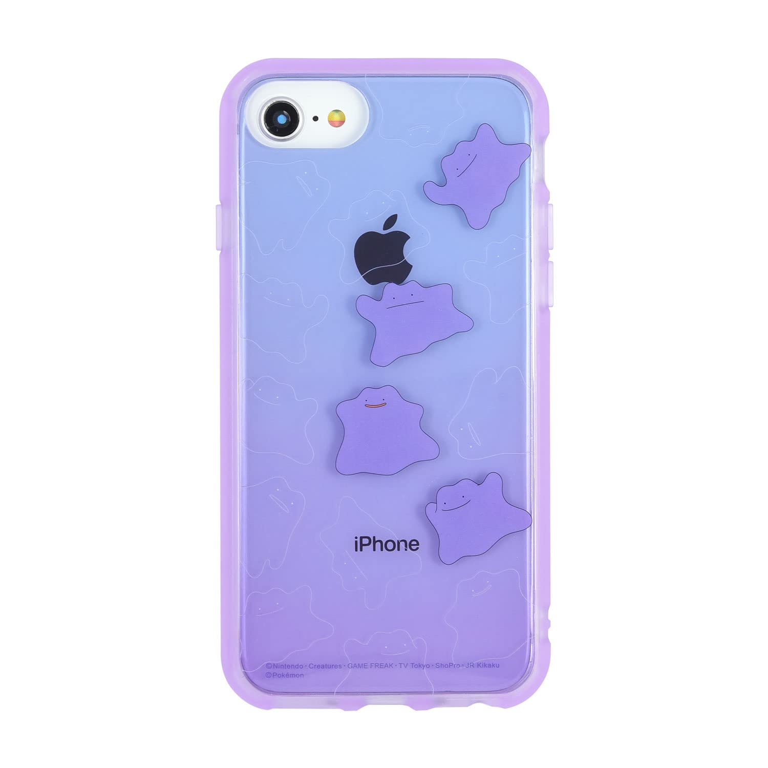 Gourmandies Pokemon Iiiifit Clear Case For Iphone Se (2Nd Generation)/8/7/6S/6 (4.7 Inch) Metamon Poke-745C- Japan Figure Store - #1 Bring To You The Best Japanese Goods