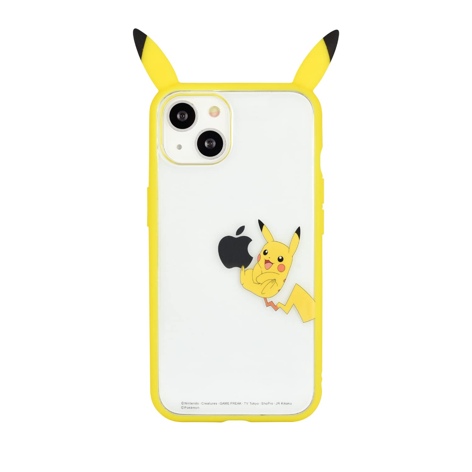 Pokemon Center Frame Iiii Fit Transparent Iphone 13 Compatible Case Pikachu- Japan Figure Store - #1 Bring To You The Best Japanese Goods