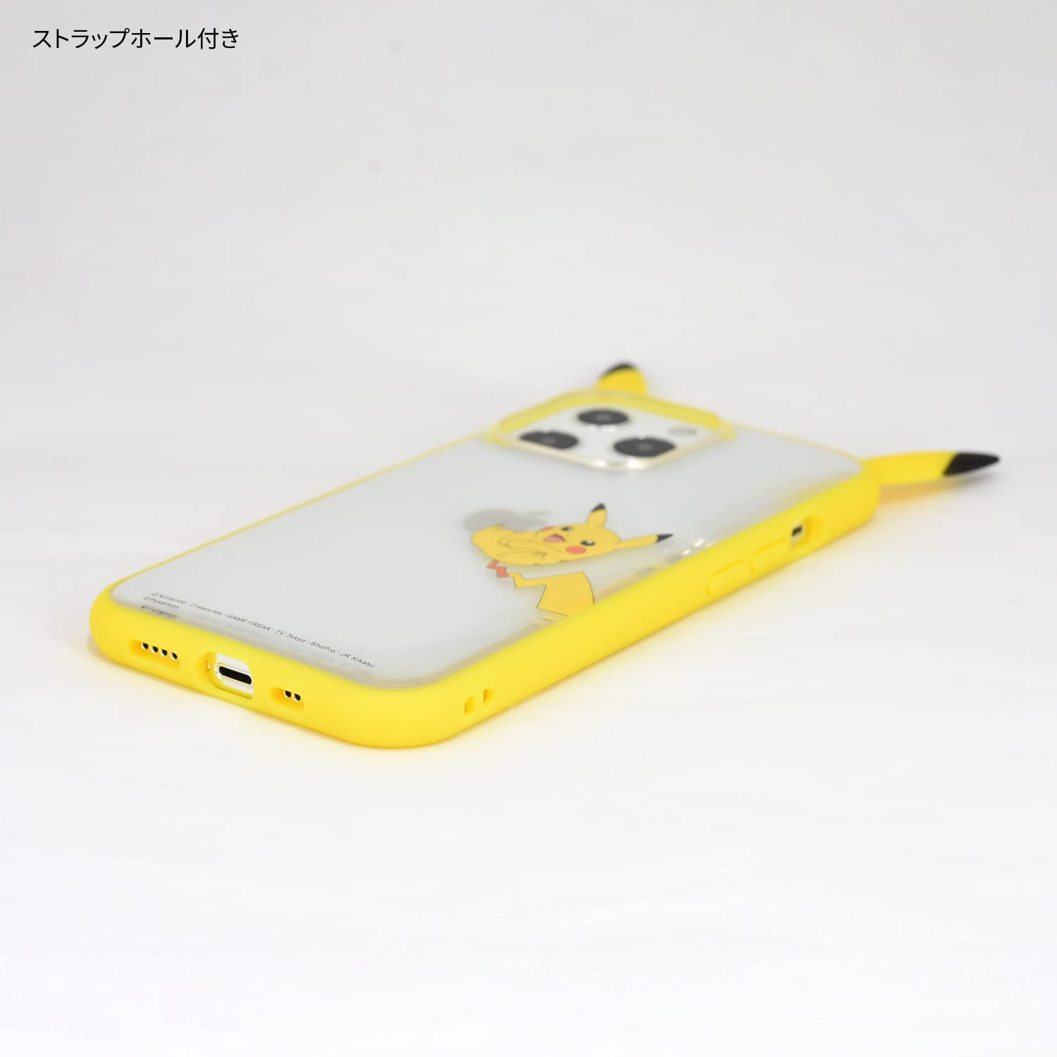 Pokemon Center Frame Iiii Fit Transparent Iphone13Pro Compatible Case Pikachu- Japan Figure Store - #1 Bring To You The Best Japanese Goods