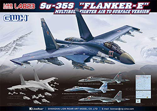 Great Wall Hobby 1/48 Russian Air Force Su-35S Flanker E Ground Attack Equipment Plastic Model L4823- Japan Figure Store - #1 Bring To You The Best Japanese Goods