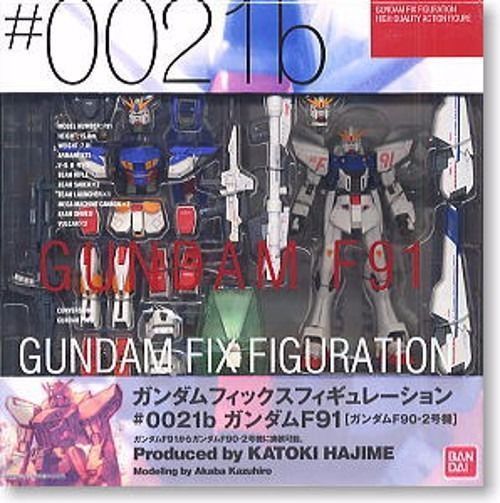 Gundam Fix Figuration #0021b Gundam F91 & Gundam F90 Ii Action Figure Bandai- Japan Figure Store - #1 Bring To You The Best Japanese Goods