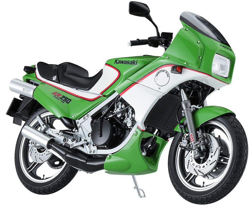 Hasegawa 1/12 Kawasaki KR250 (Kr250A) Japanese Plastic Motorcycle Model Kit- Japan Figure Store - #1 Bring To You The Best Japanese Goods