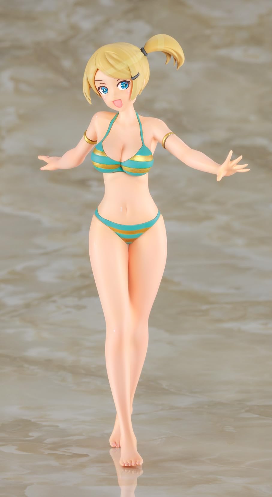 Hasegawa Egg Girls Collection 38 1/12 Amy McDonnell Bikini Resin Kit Unpainted- Japan Figure Store - #1 Bring To You The Best Japanese Goods