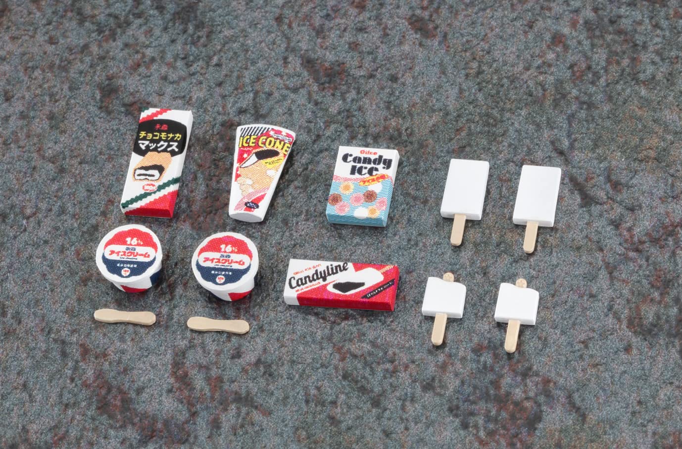 Hasegawa 1/12 Scale Retro Vending Machine Ice Model - Figure Accessory Series 62203- Japan Figure Store - #1 Bring To You The Best Japanese Goods