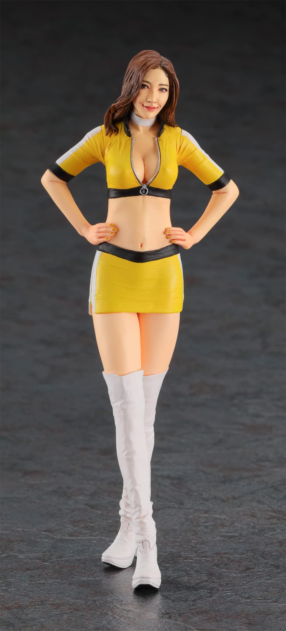 HASEGAWA 1/12 Real Figure Collection No.20 'Race Queen Vol.2' Unpainted Resin Figure- Japan Figure Store - #1 Bring To You The Best Japanese Goods